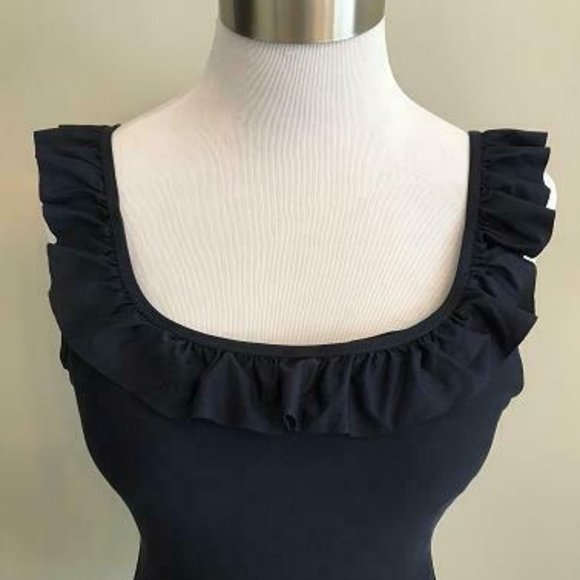 J.Crew Ruffled One-Piece Swimsuit - Picture 2 of 6